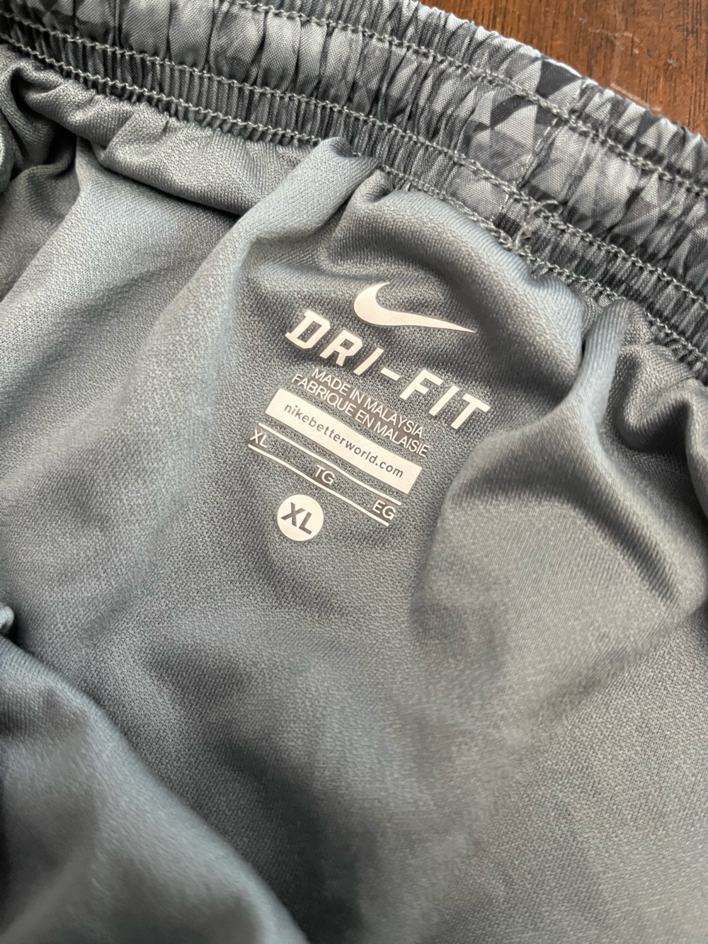 Women’s Nike Dri-Fit Running shorts with built in briefs & drawstring waist - Picture 5 of 6